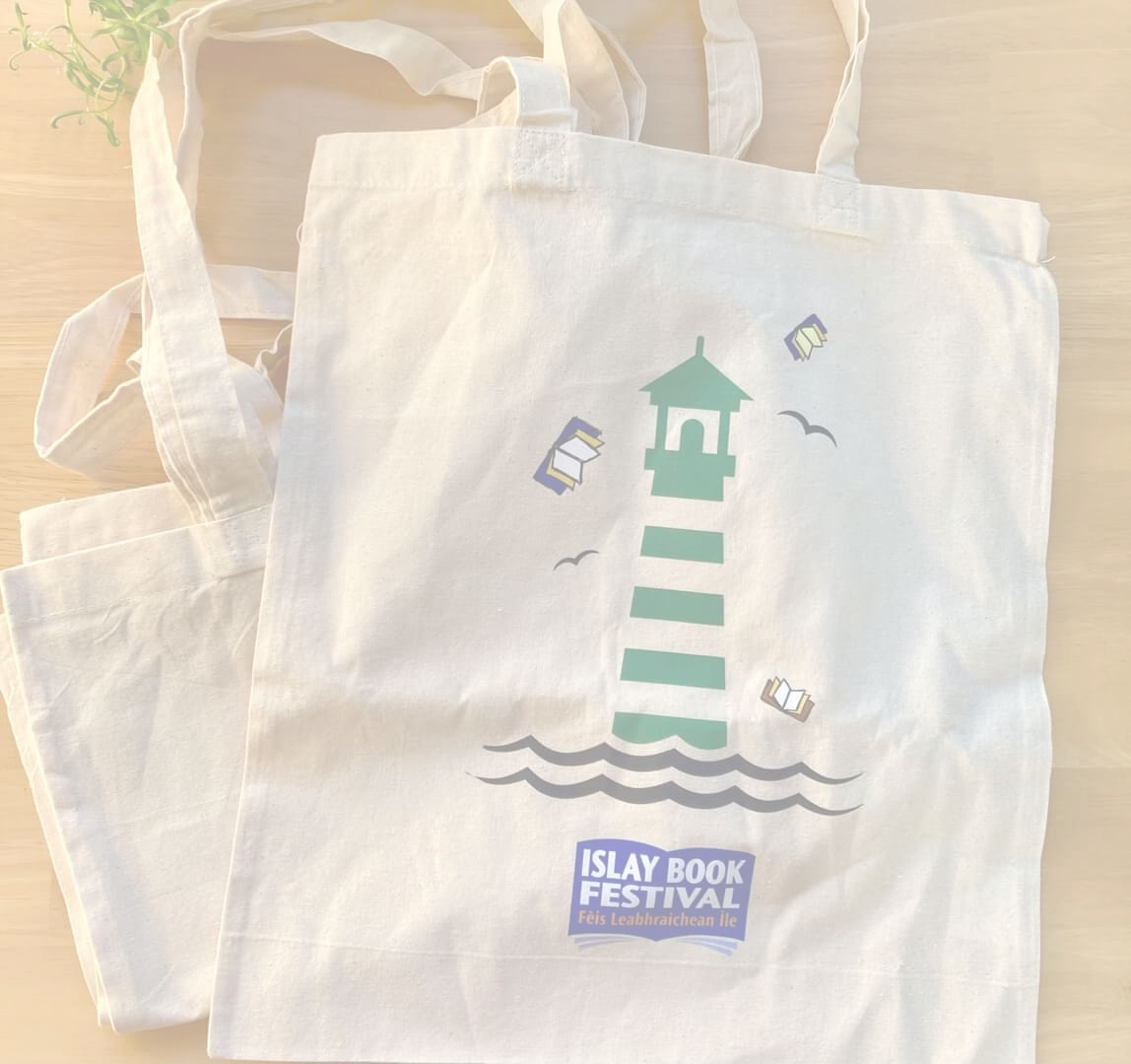 Islay Book Festival merch available